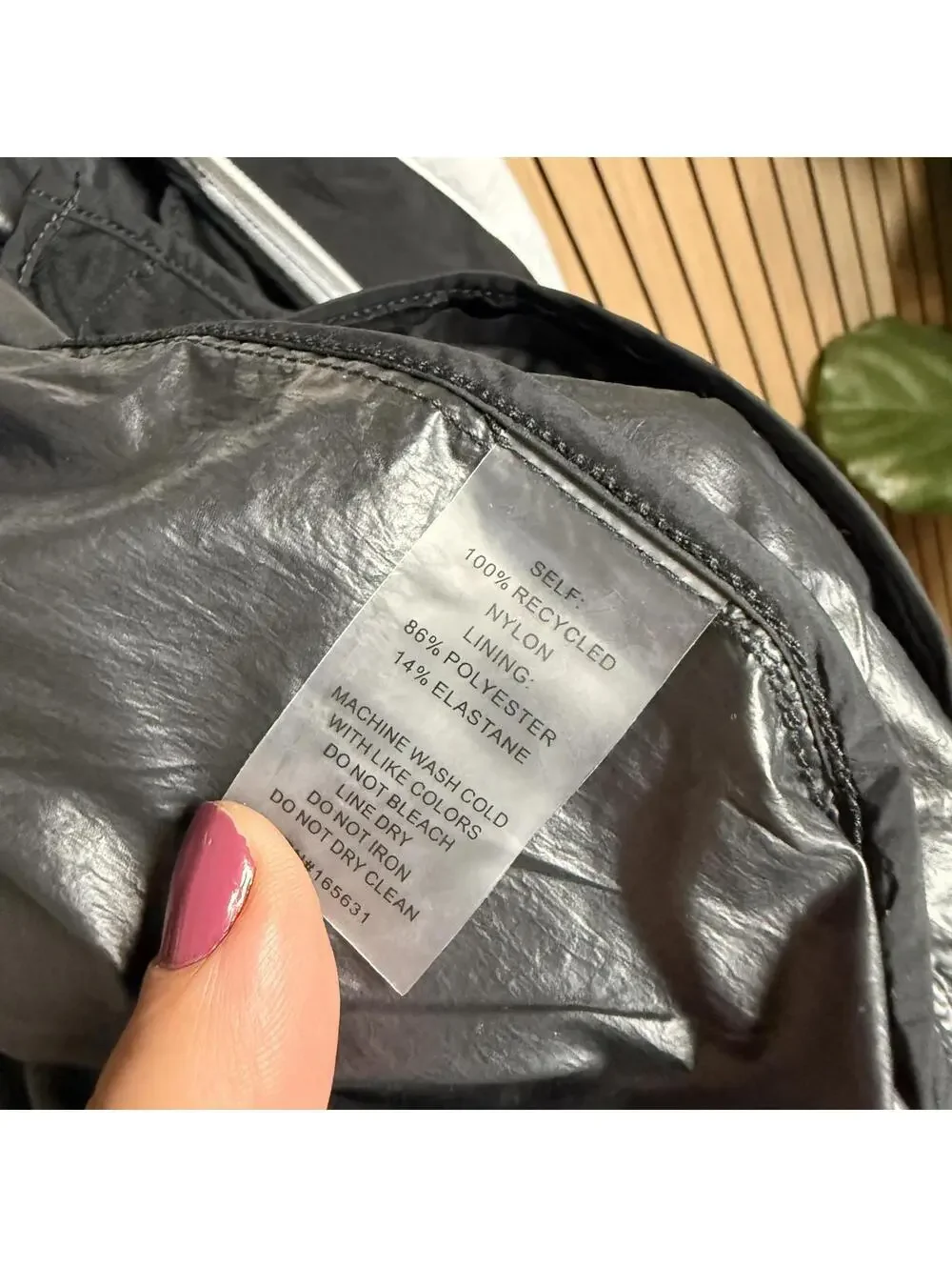 108 Johnny Was Calme Elements Black & White Windbreaker (Large, NWOT) - Picture 3 of 5